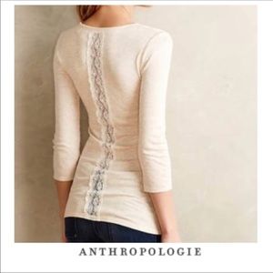 Eloise cream lace top size S